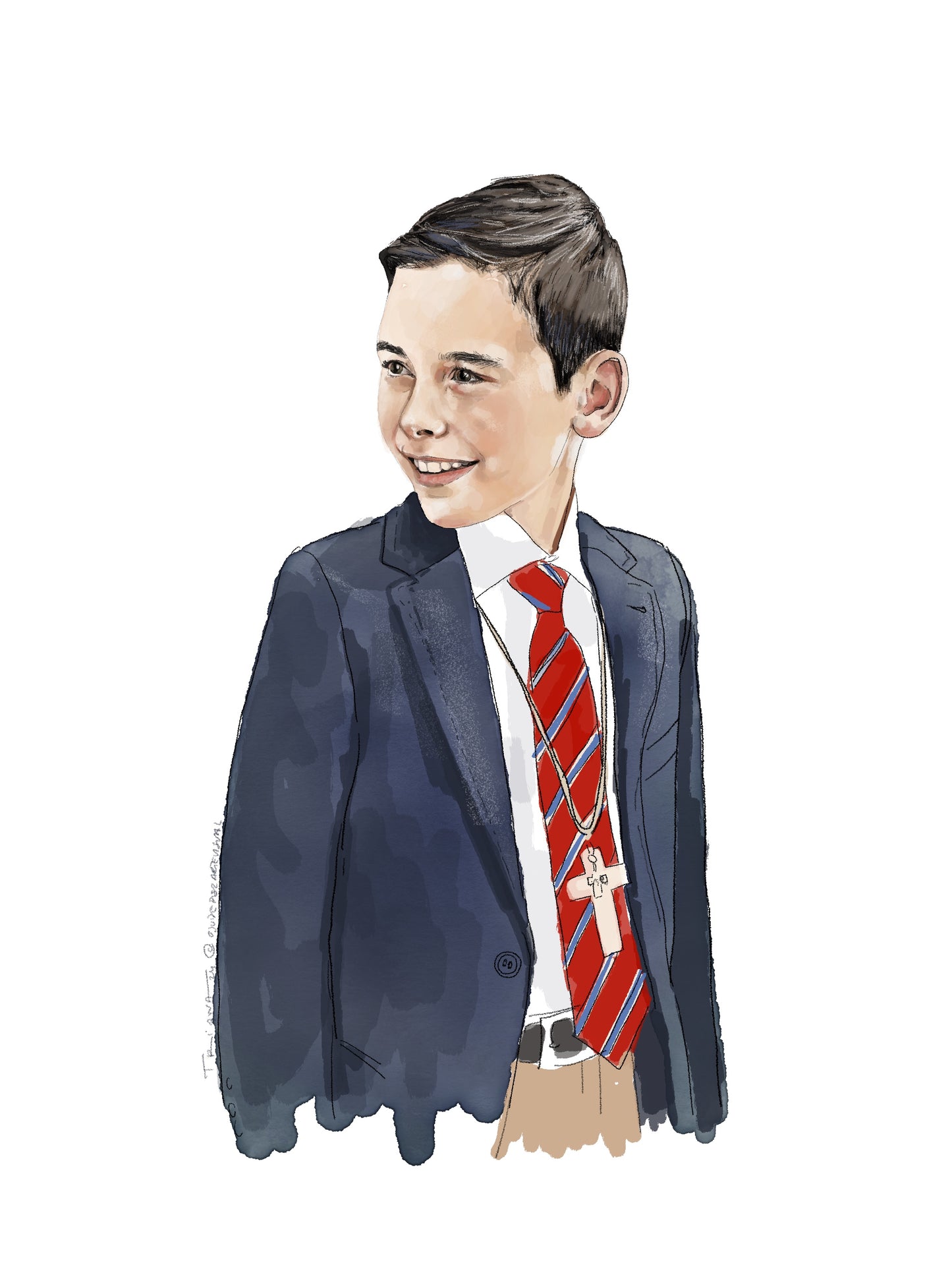 ILUSTRACIÓN DIGITAL COMUNIÓN