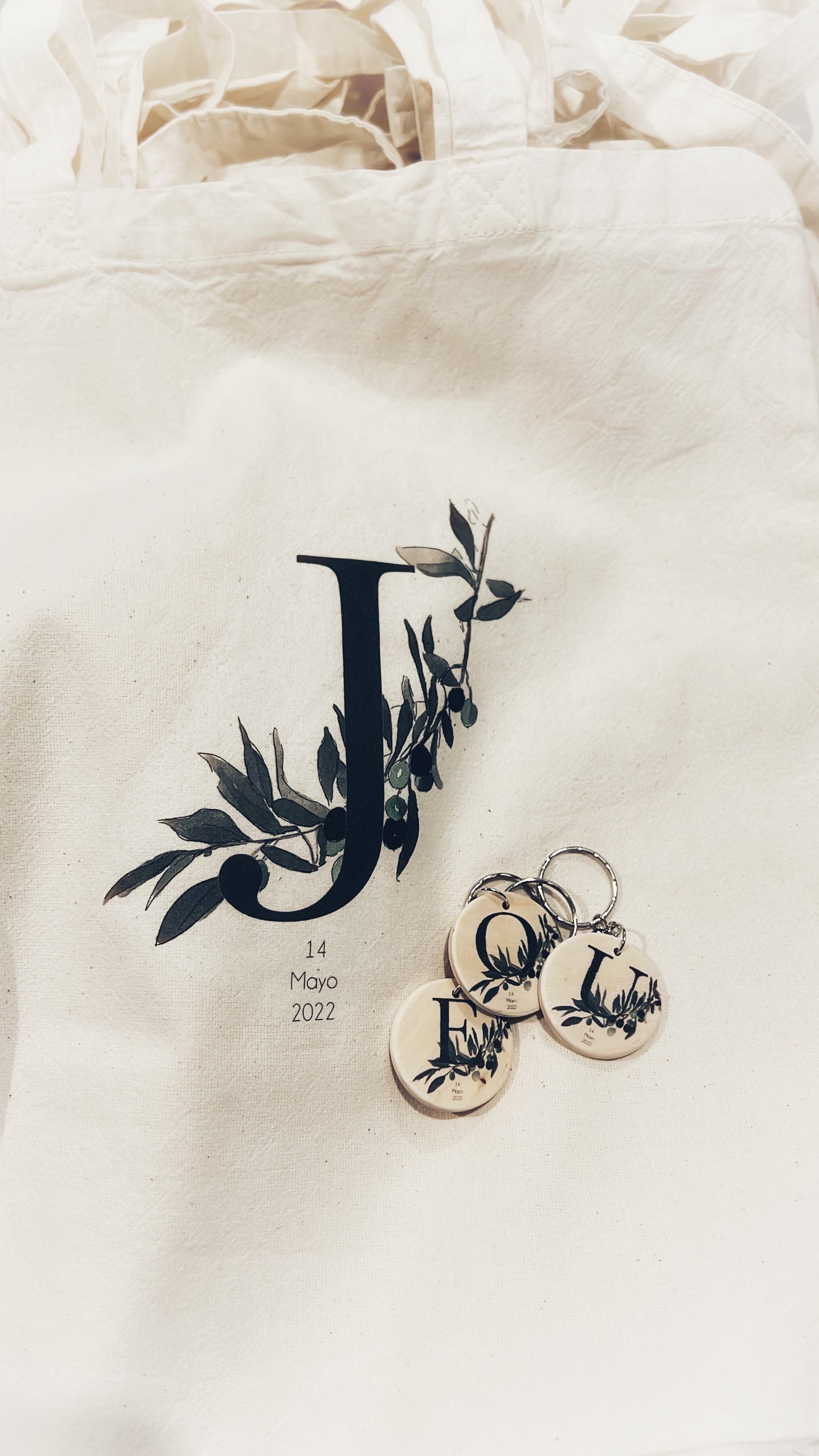 BOLSAS PERSONALIZADAS CON INICIAL