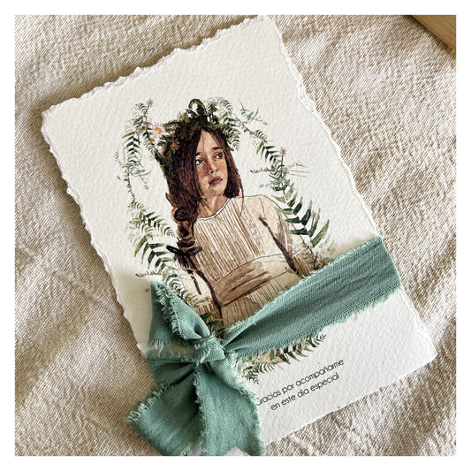 RECORDATORIOS CON ILUSTRACIÓN ( la ilustración se valora a parte)