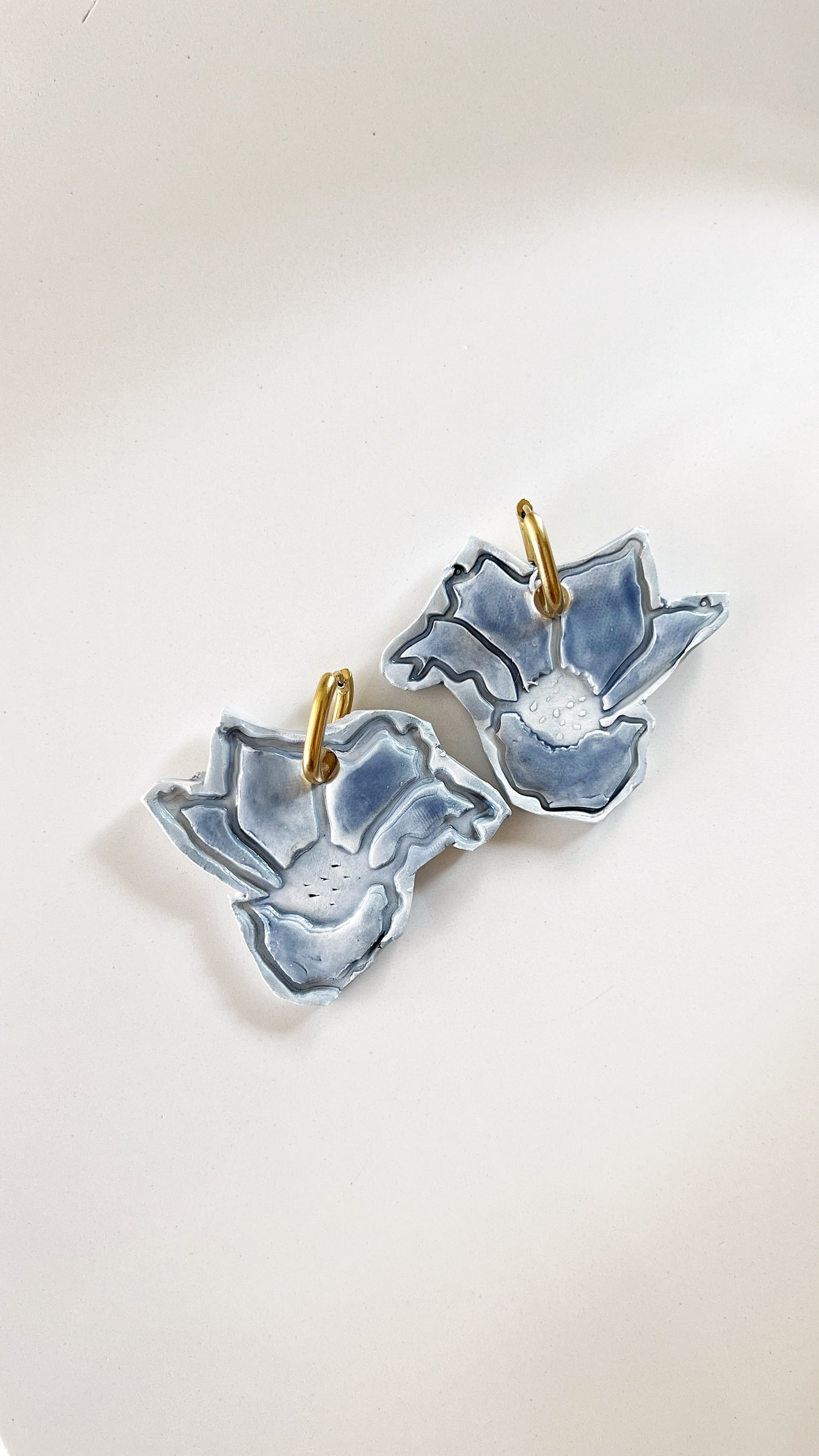 PENDIENTES CERÁMICA “ORQUIDEAS”