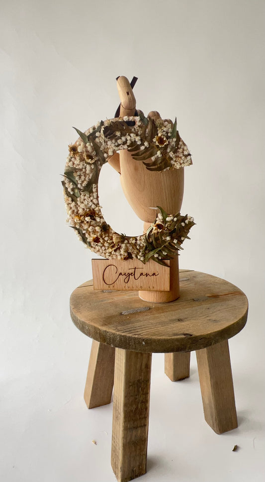 Letra flores personalizada con nombre