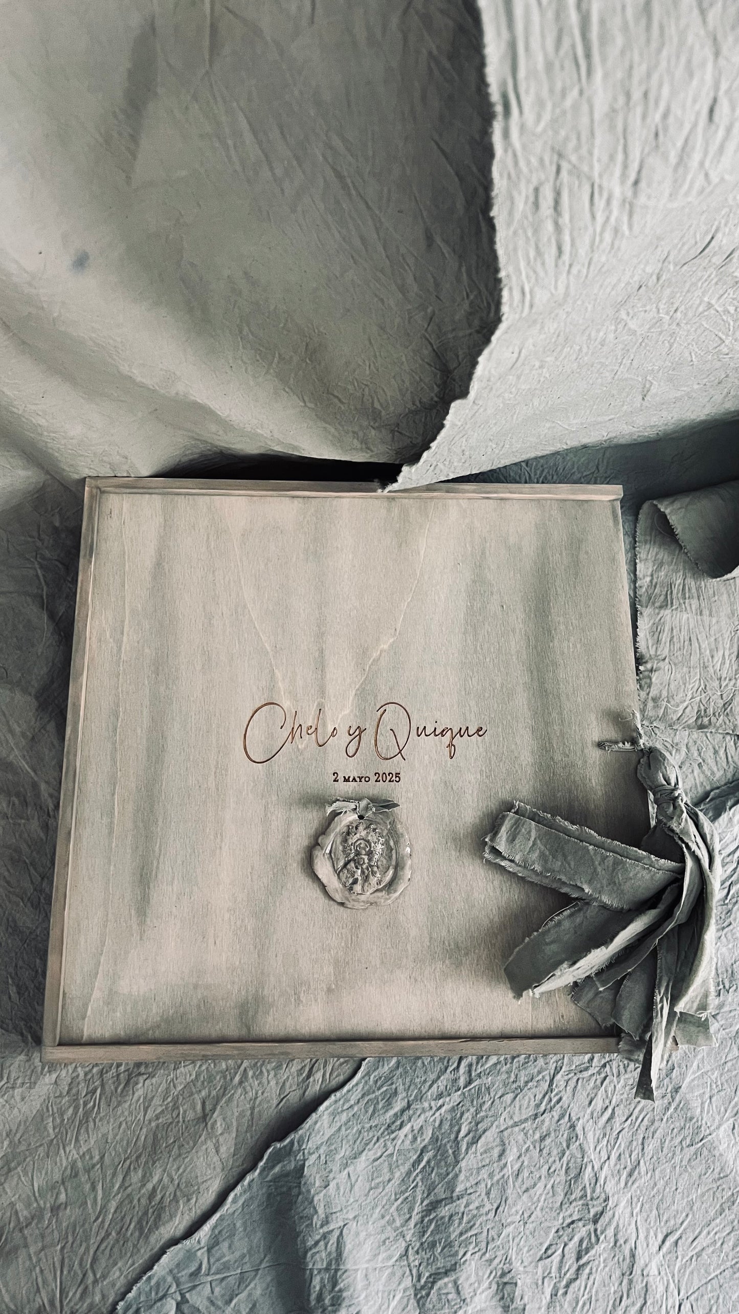 CAJA REGALO COMUNIÓN PARA LIBRO DE FIRMAS