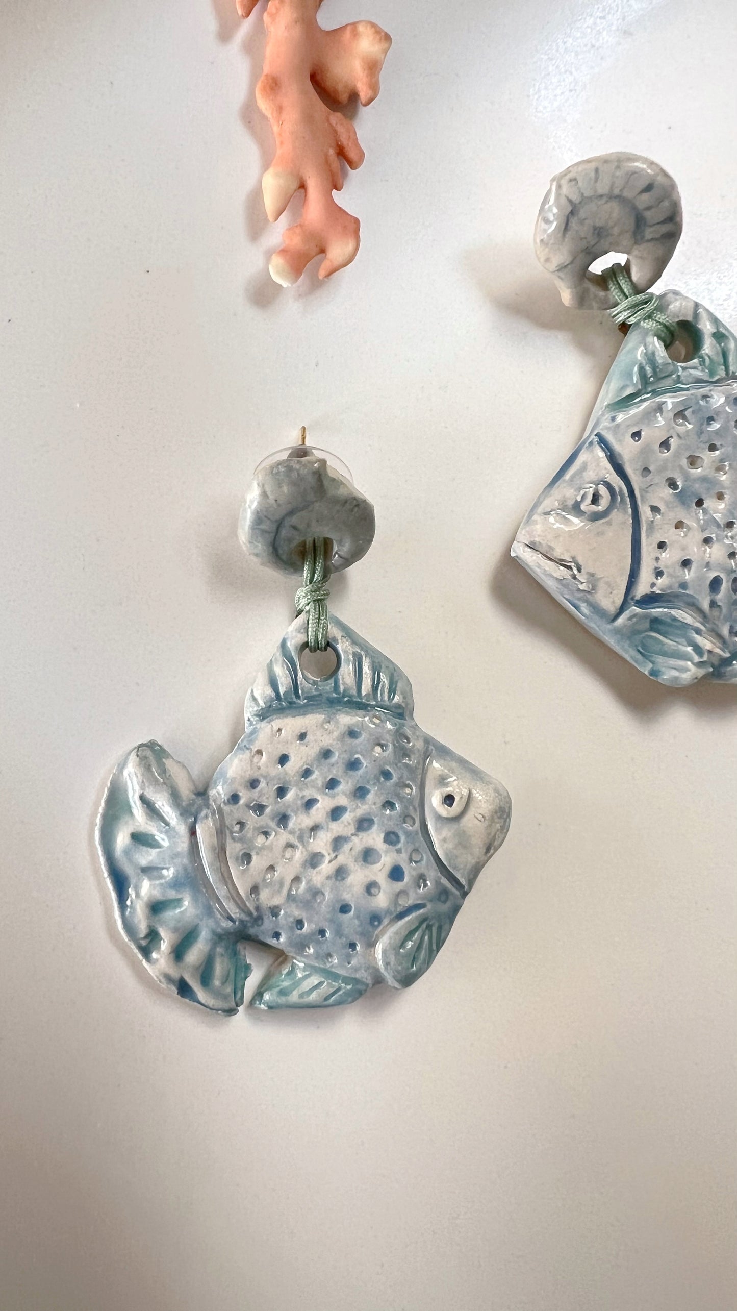 PENDIENTES CERÁMICA “PECES”