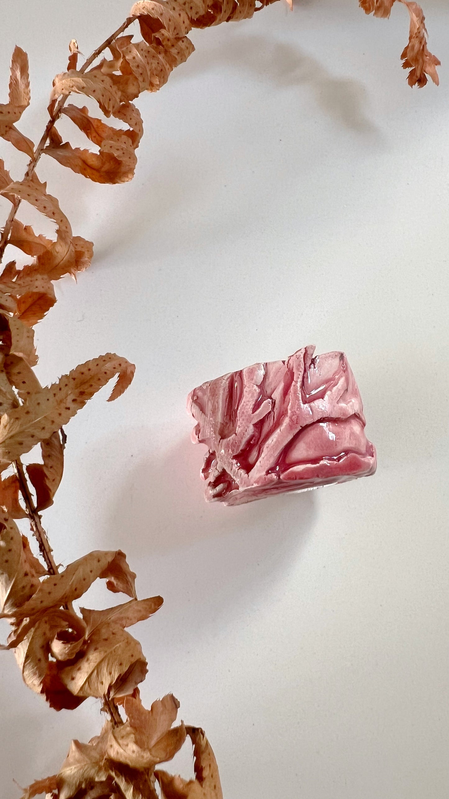 ANILLO CERÁMICA “CORAL”