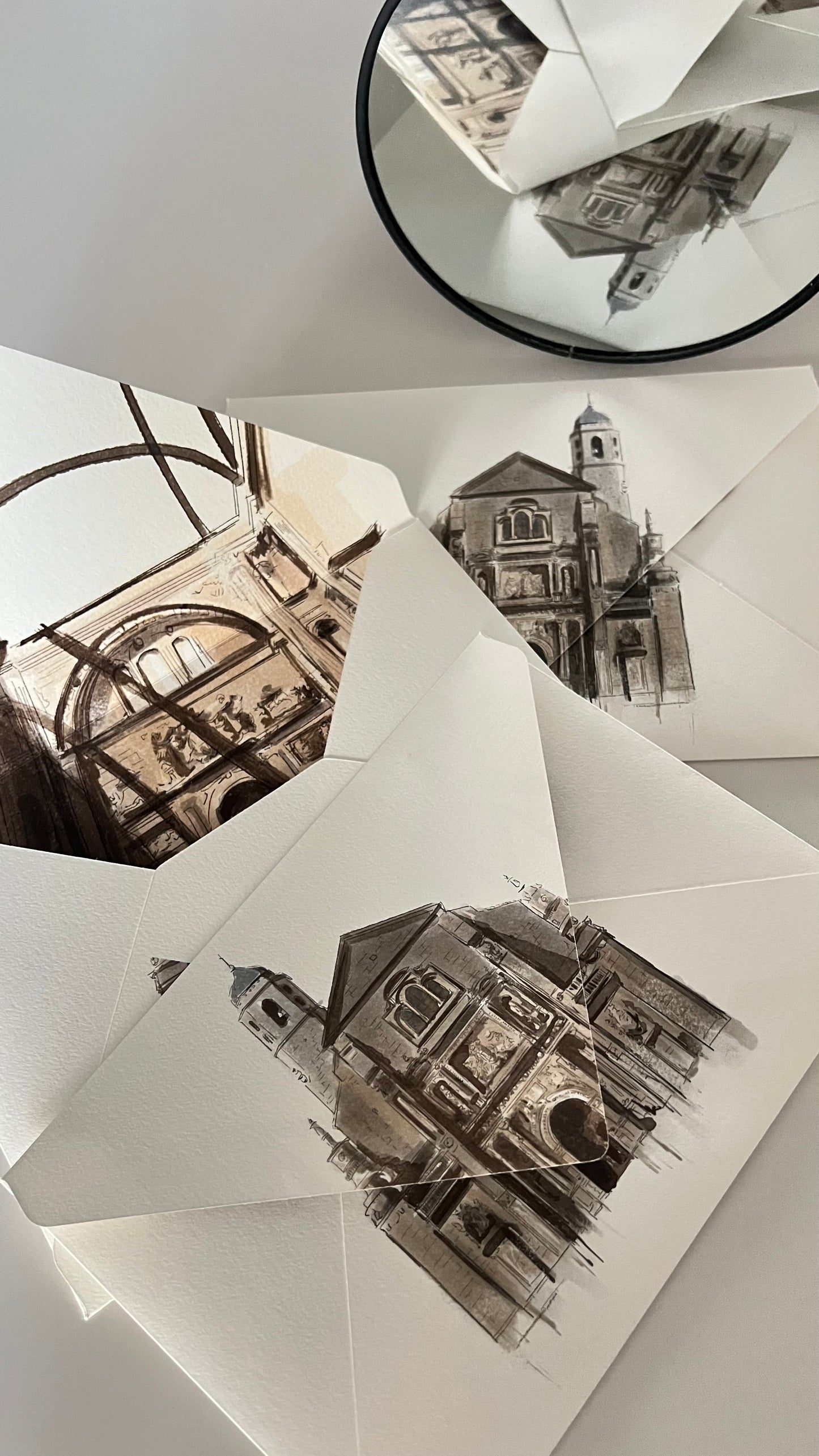 INVITACIONES TARJETÓN + SOBRE PERSONALIZADAS