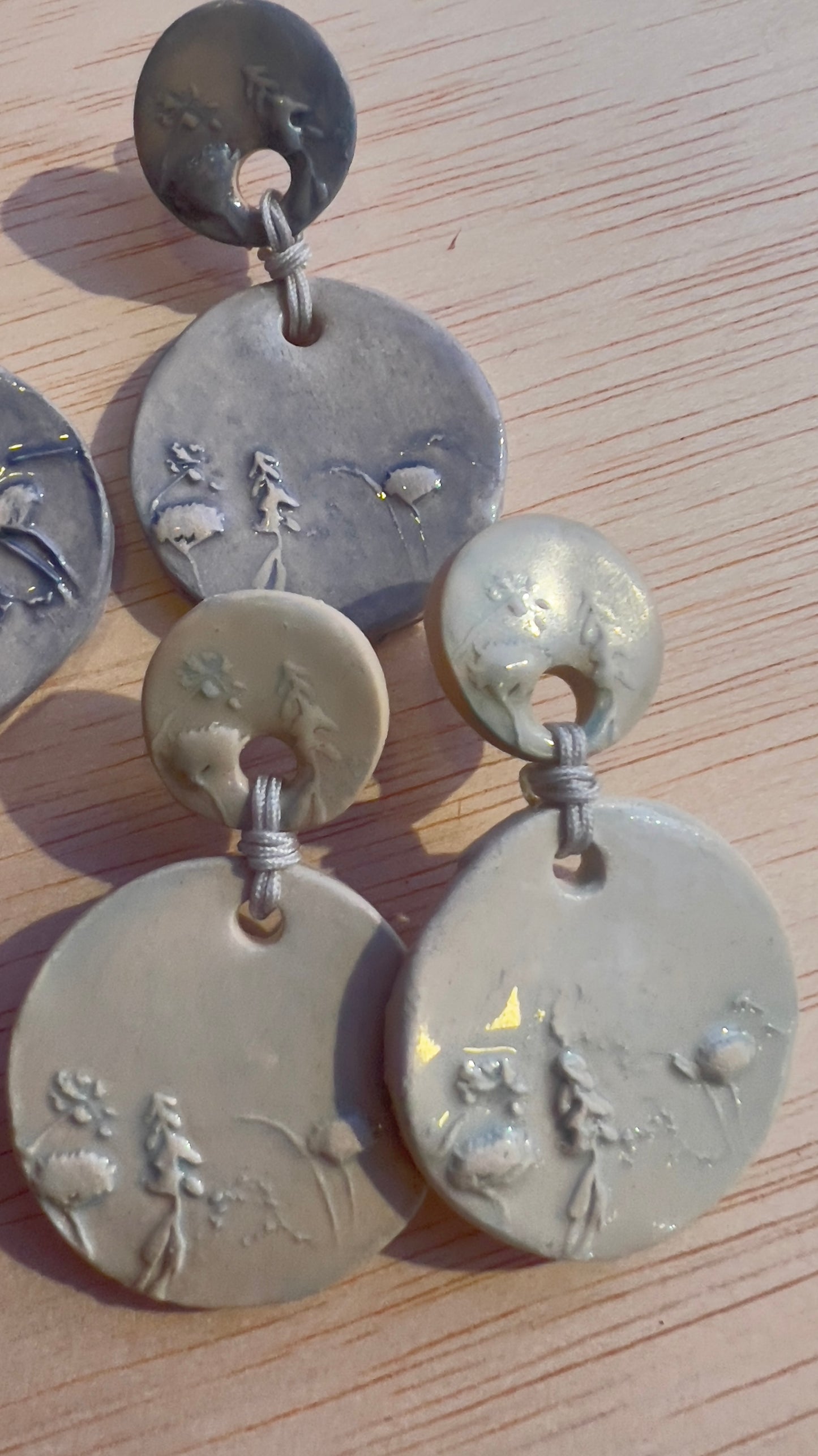 PENDIENTES CERÁMICA “SILVESTRE” TAMAÑO S