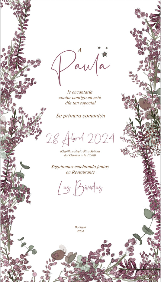INVITACION DIGITAL