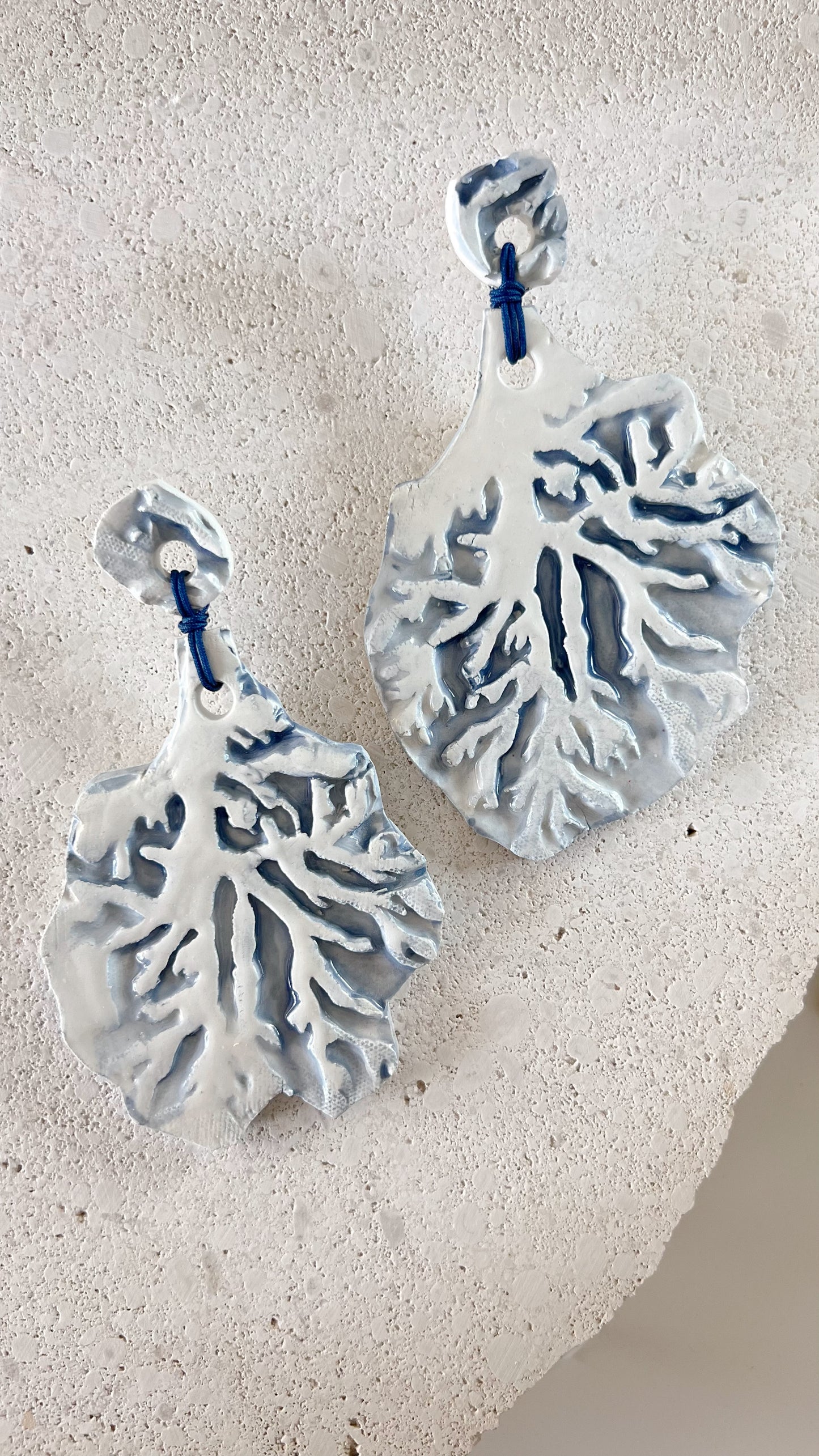 PENDIENTES CERÁMICA “CORAL”