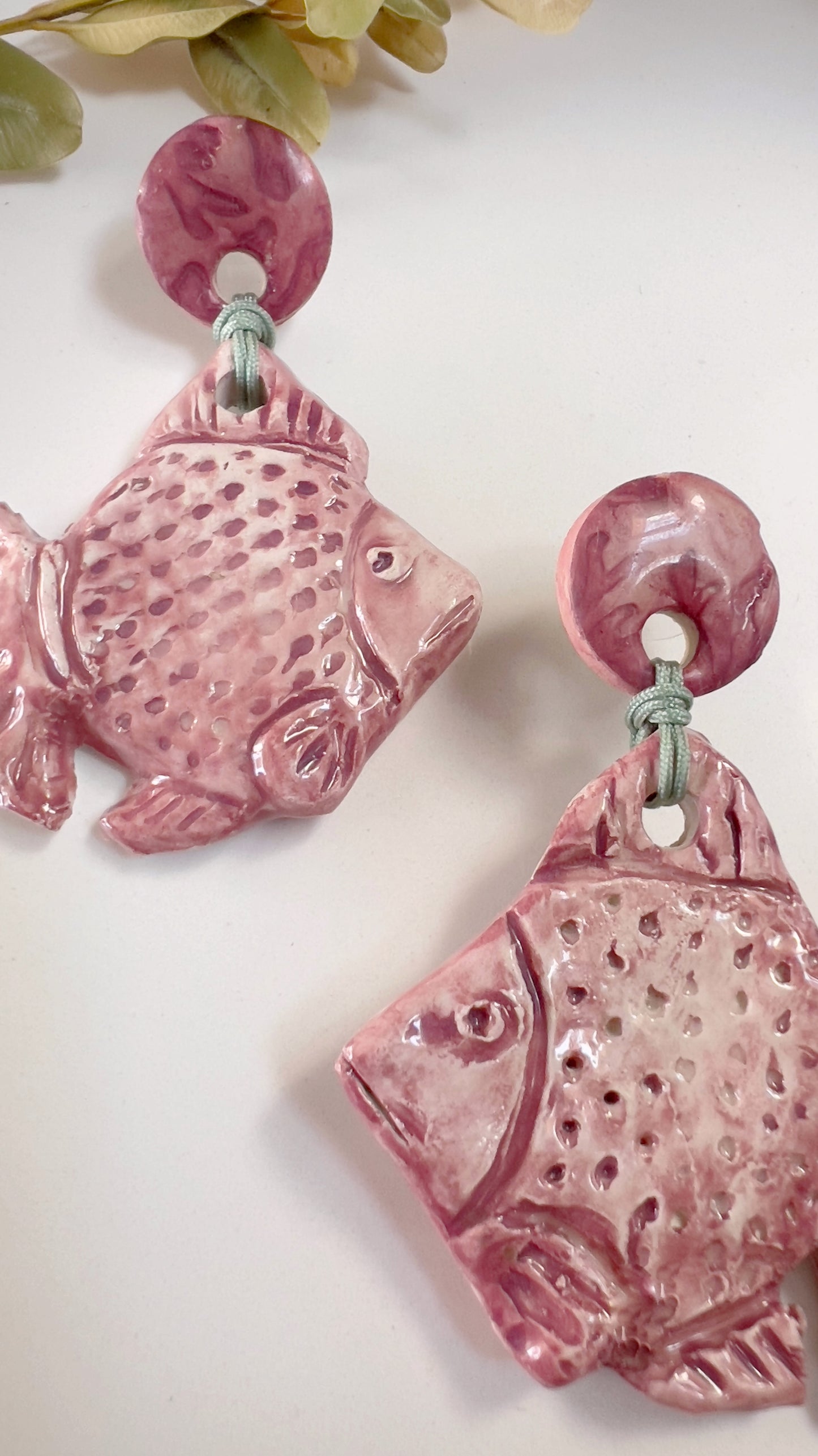 PENDIENTES CERÁMICA “PECES”