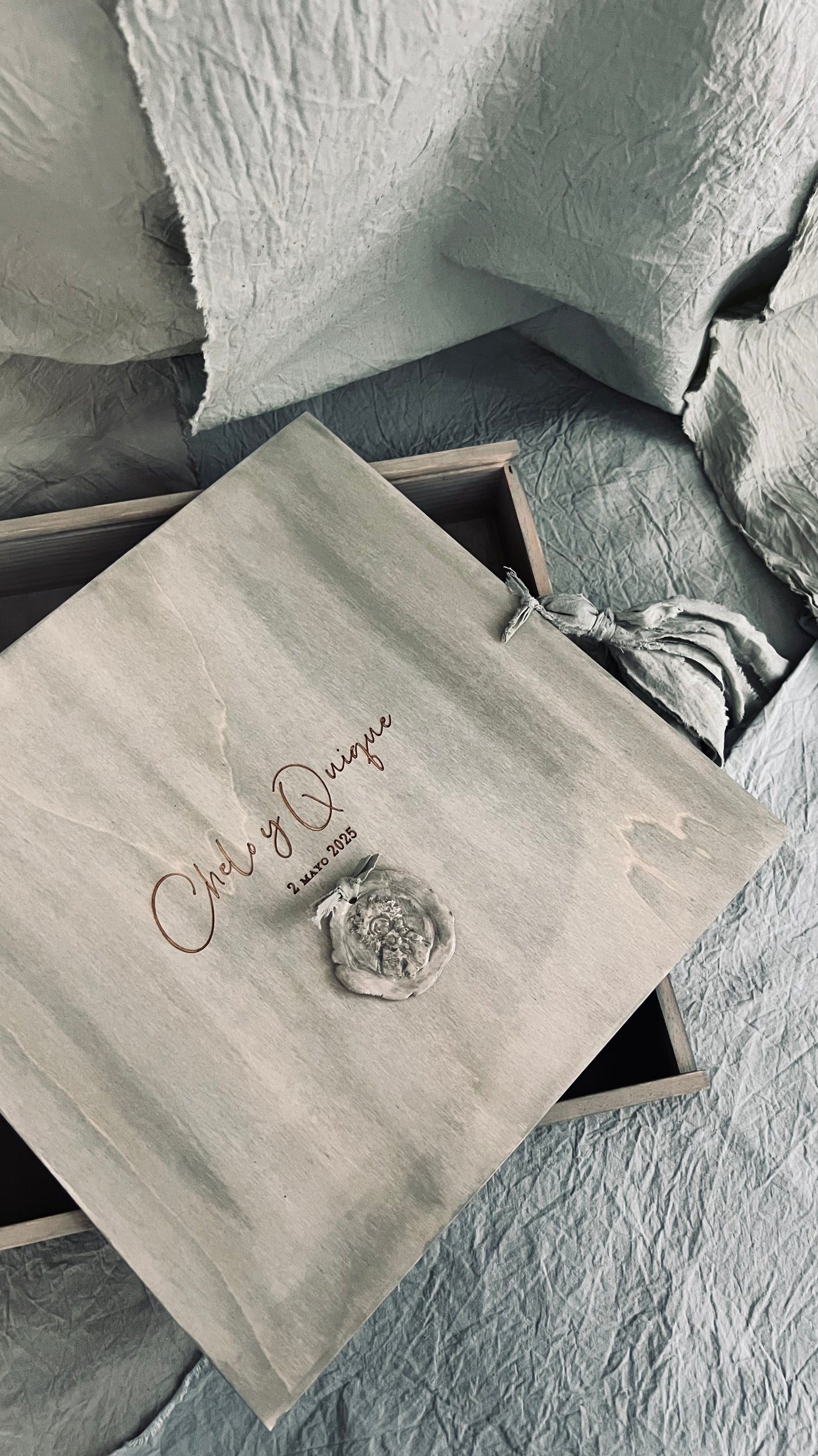 CAJA REGALO COMUNIÓN PARA LIBRO DE FIRMAS