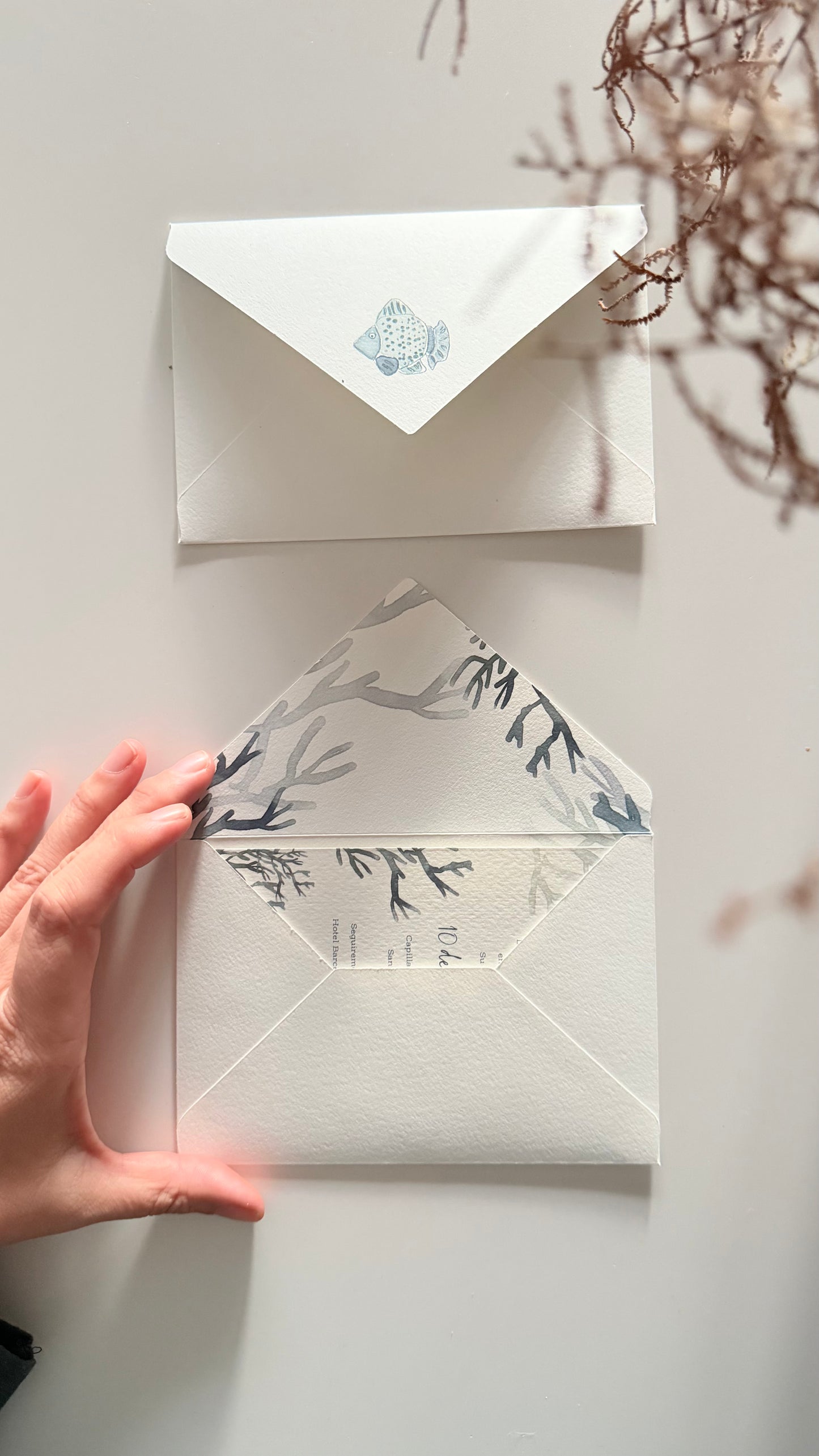INVITACIONES 10x15 CON SOBRE