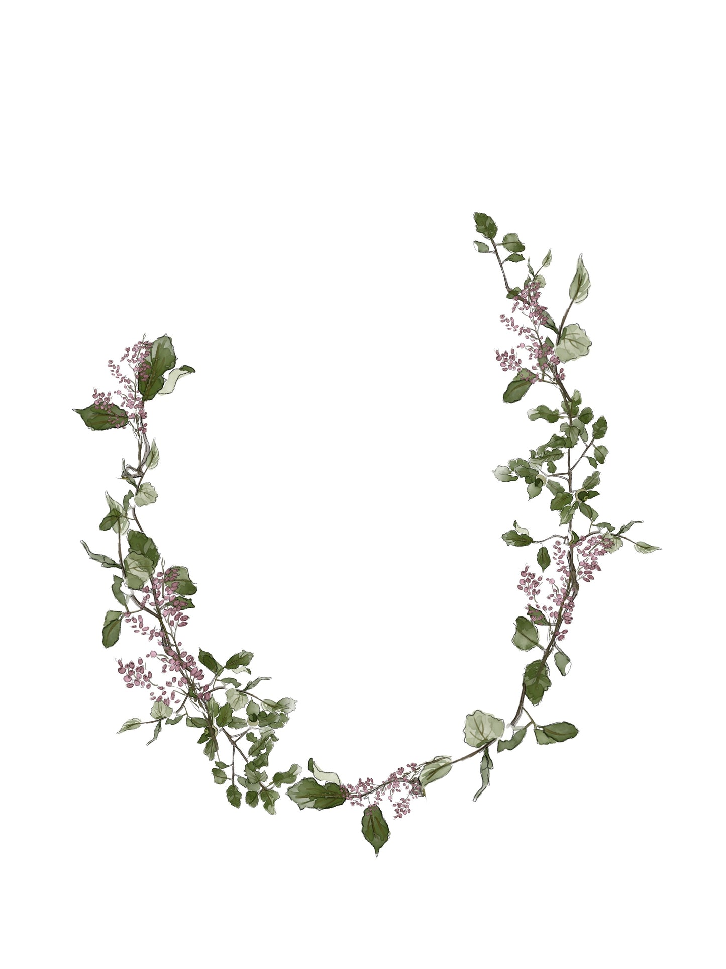 ILUSTRACIÓN DIGITAL COMUNIÓN CON FLORES