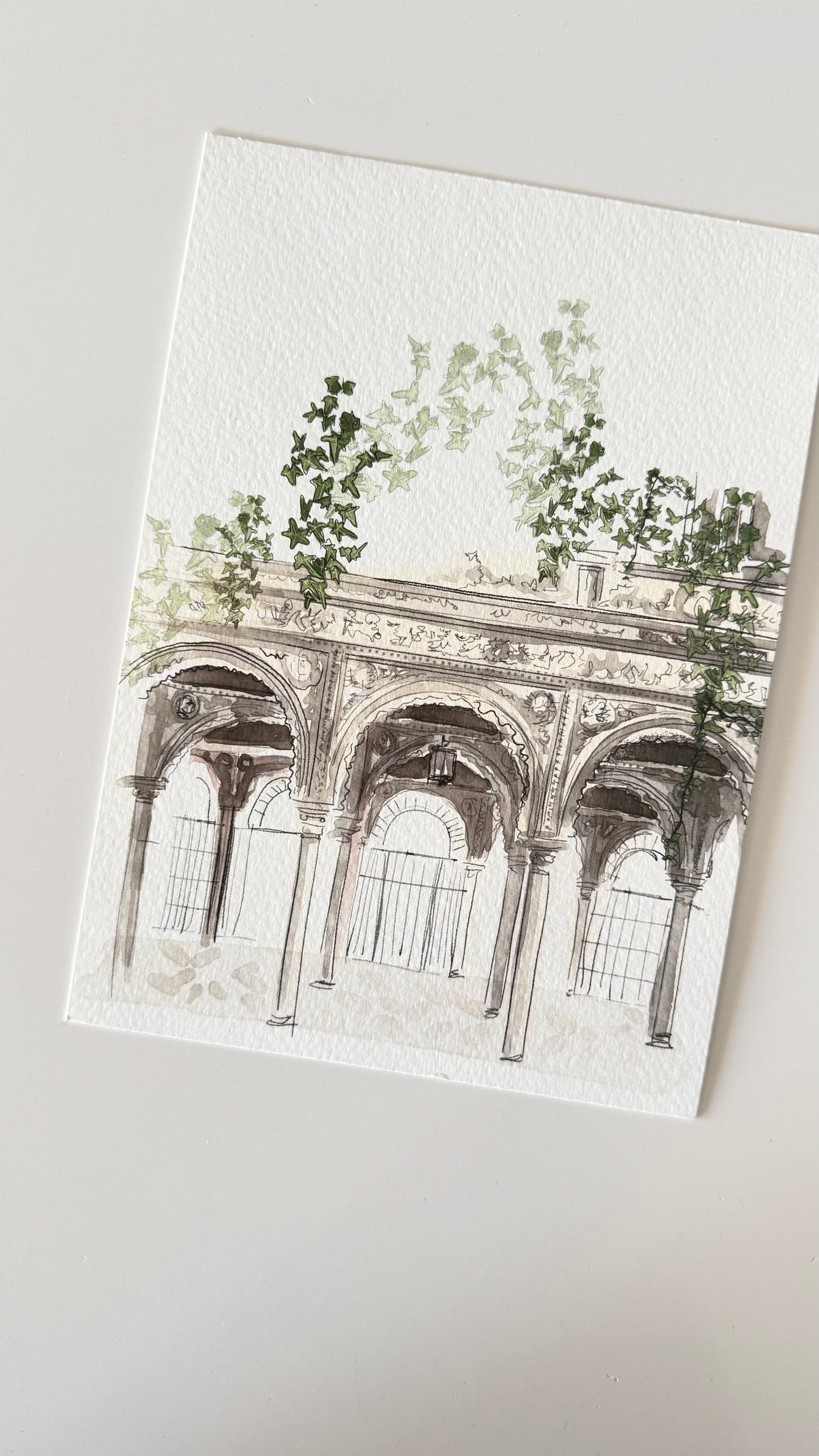 ILUSTRACIÓN DIGITAL EDIFICIO| se utiliza para hacer tus invitaciones con nosotros, posibilidad de hacerla impresa o tener tu archivo digital en alta calidad