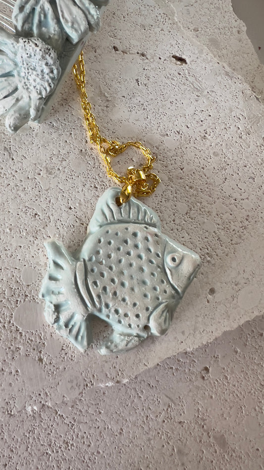 COLGANTE CERÁMICA “PECES”