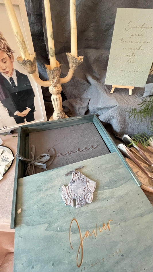 CAJA REGALO COMUNIÓN PARA LIBRO DE FIRMAS