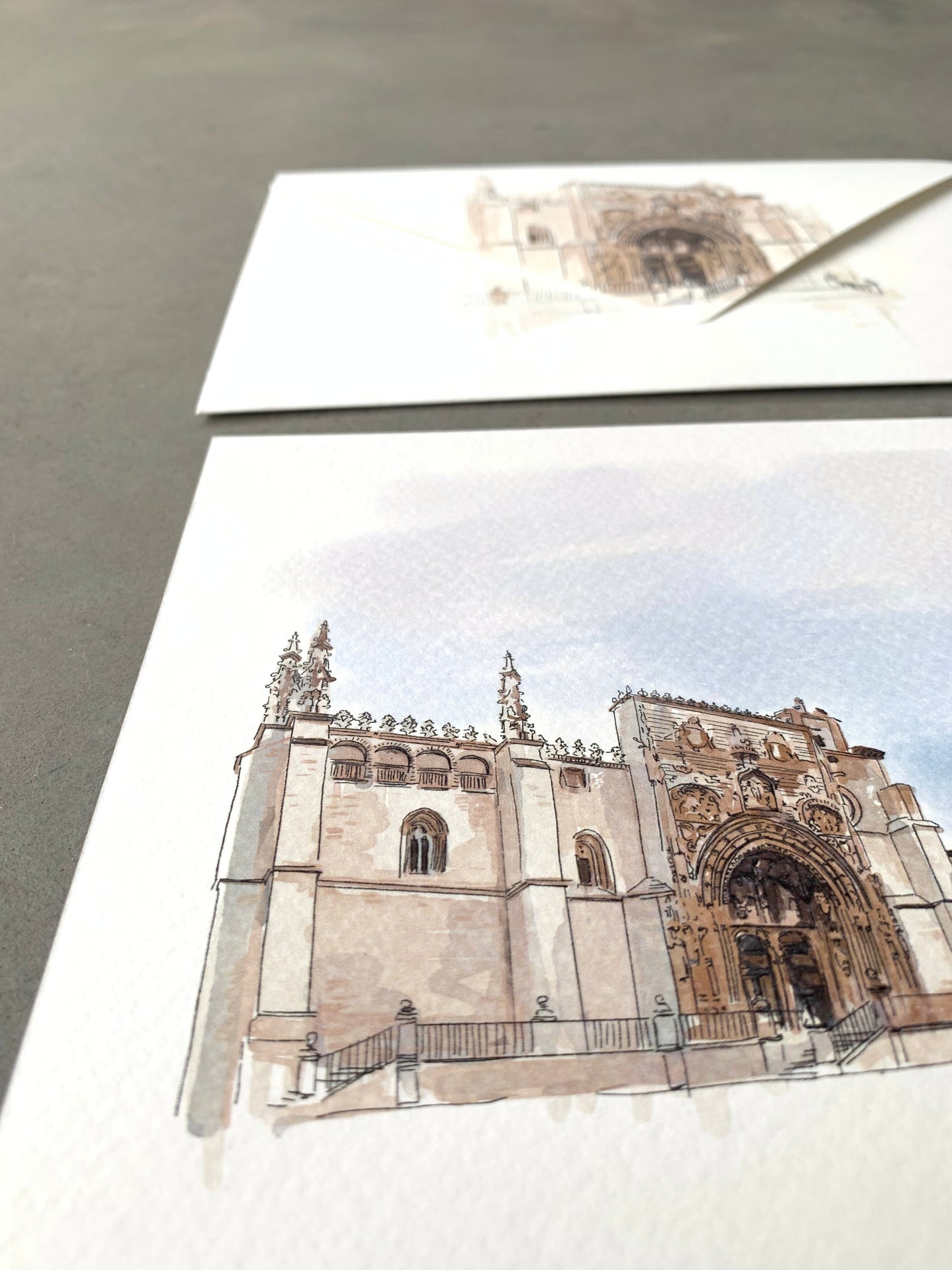 INVITACIONES TARJETÓN + SOBRE PERSONALIZADAS