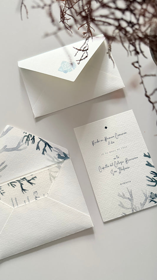 INVITACIONES 10x15 CON SOBRE