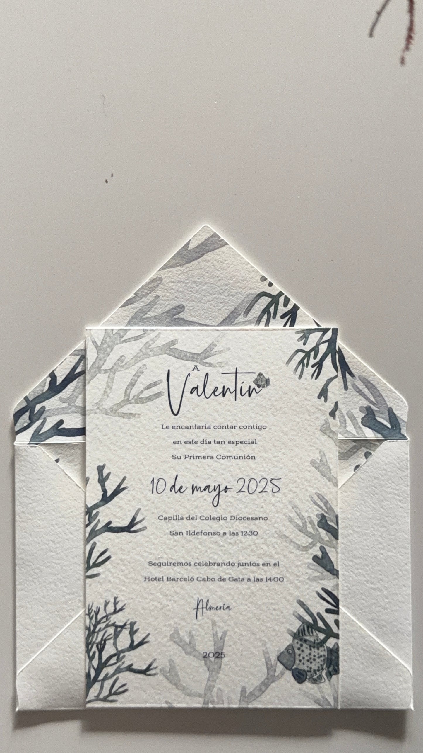 INVITACIONES 10x15 CON SOBRE