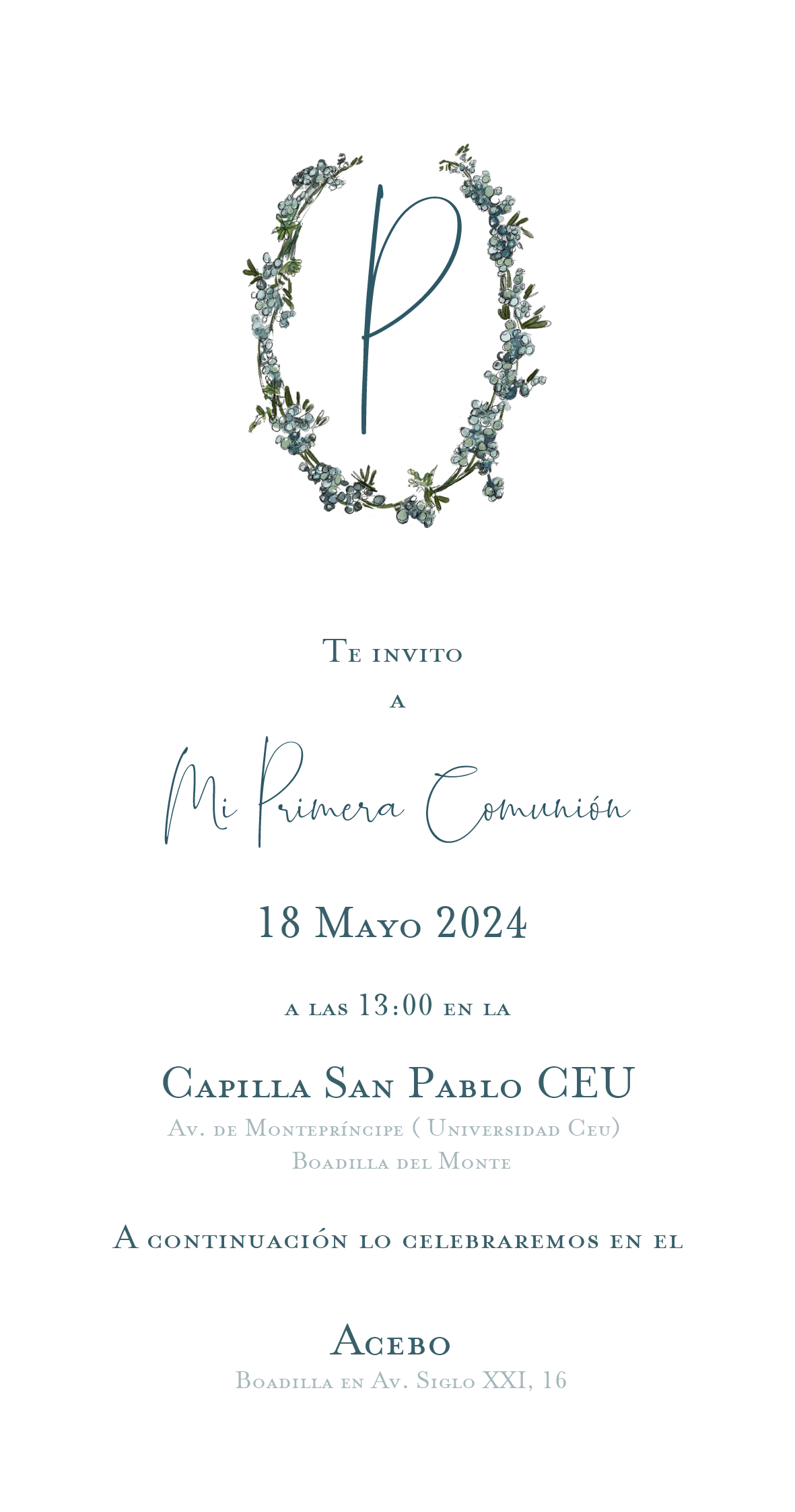 INVITACION DIGITAL